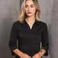 BS07Q Women's Teflon Executive 3/4 Sleeve Shirt