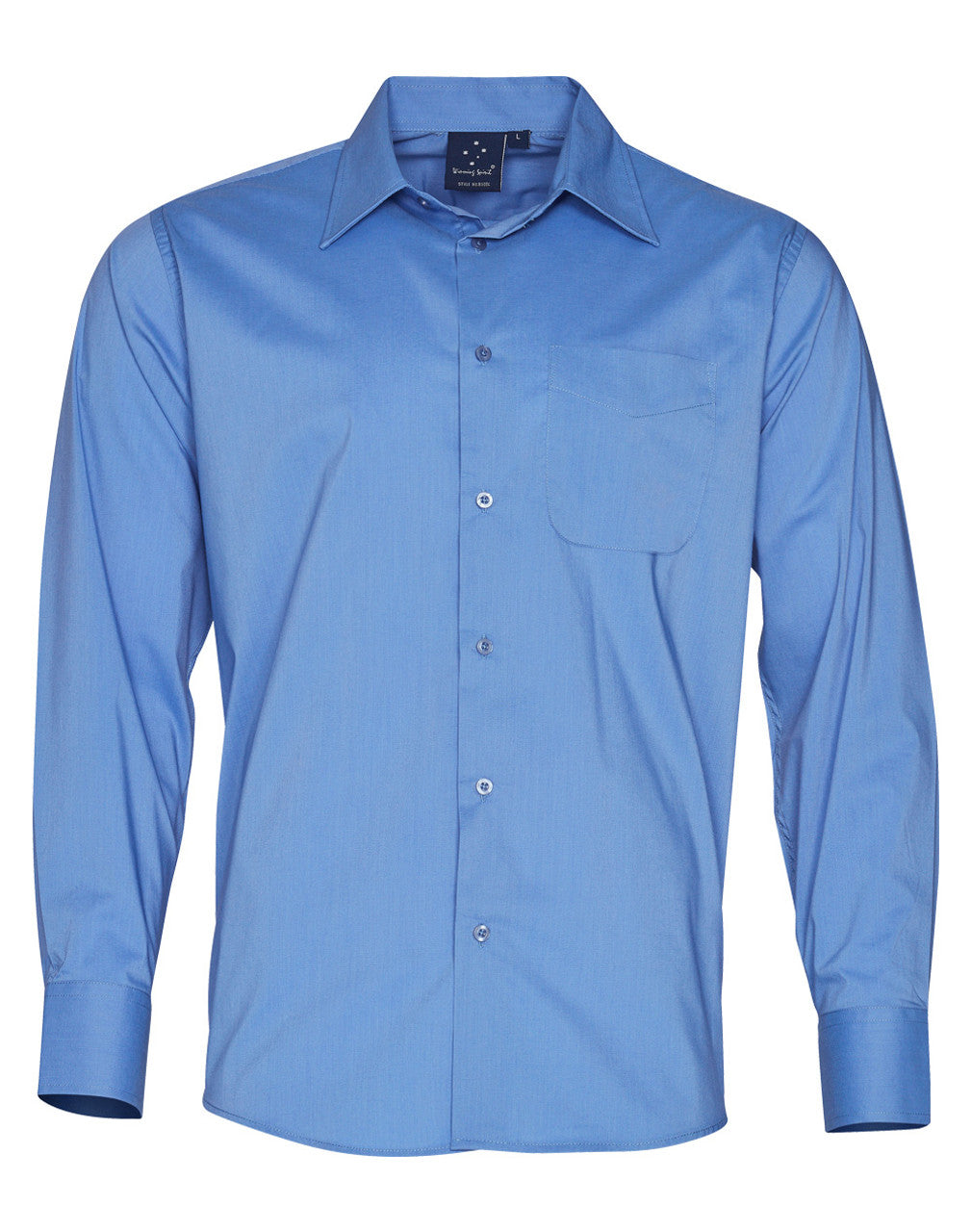 BS08L Men's Teflon Executive Long Sleeve Shirt/4 Sleeve Shirt
