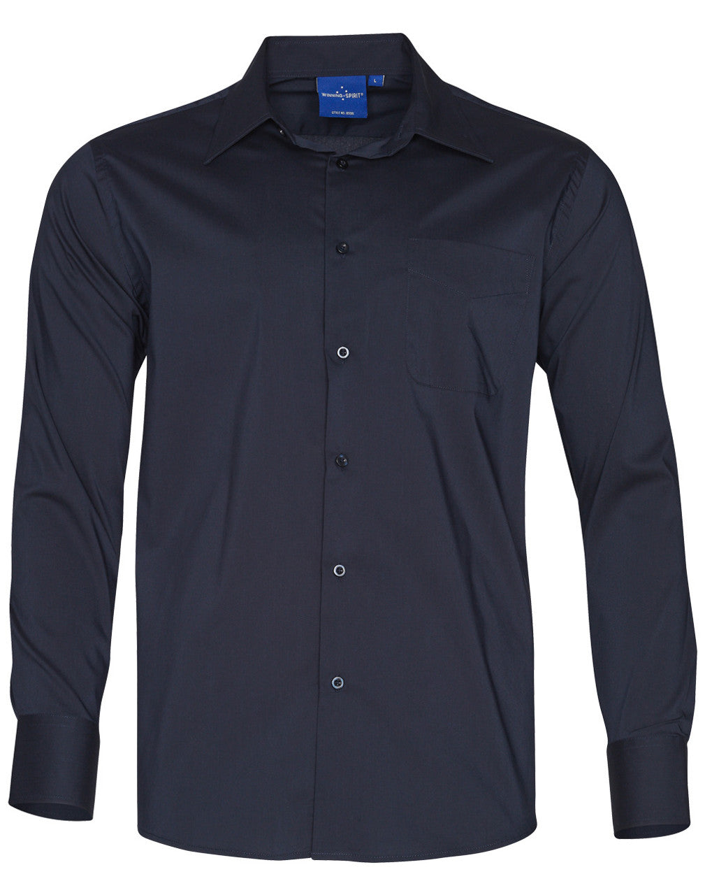 BS08L Men's Teflon Executive Long Sleeve Shirt/4 Sleeve Shirt