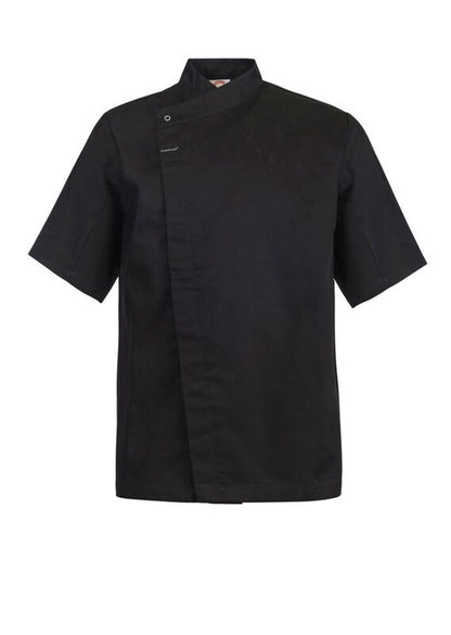CJ041 Unisex Tunic Hidden Studs S/S