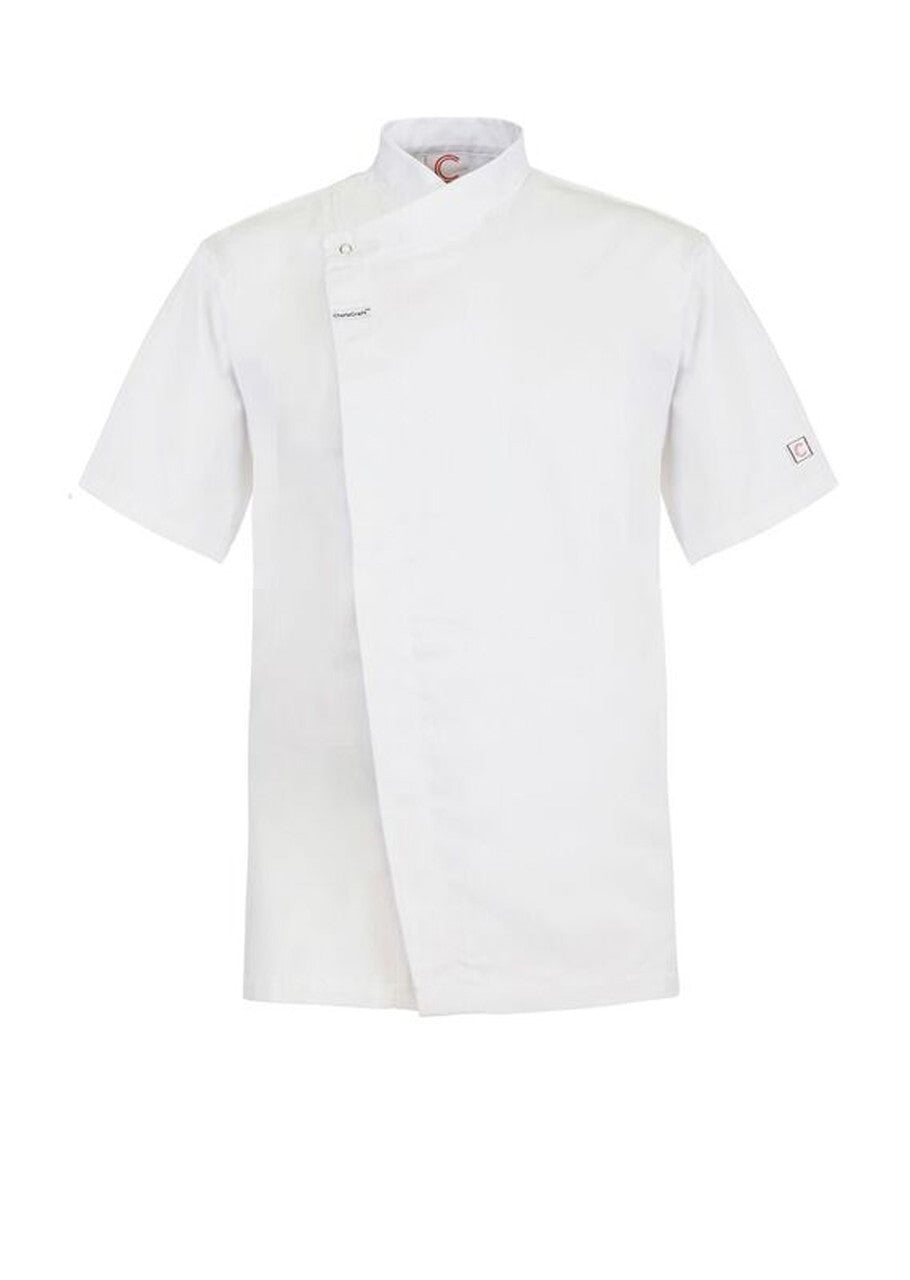 CJ041 Unisex Tunic Hidden Studs S/S