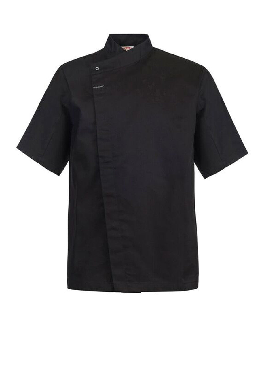 CJ041 Unisex Tunic Hidden Studs S/S