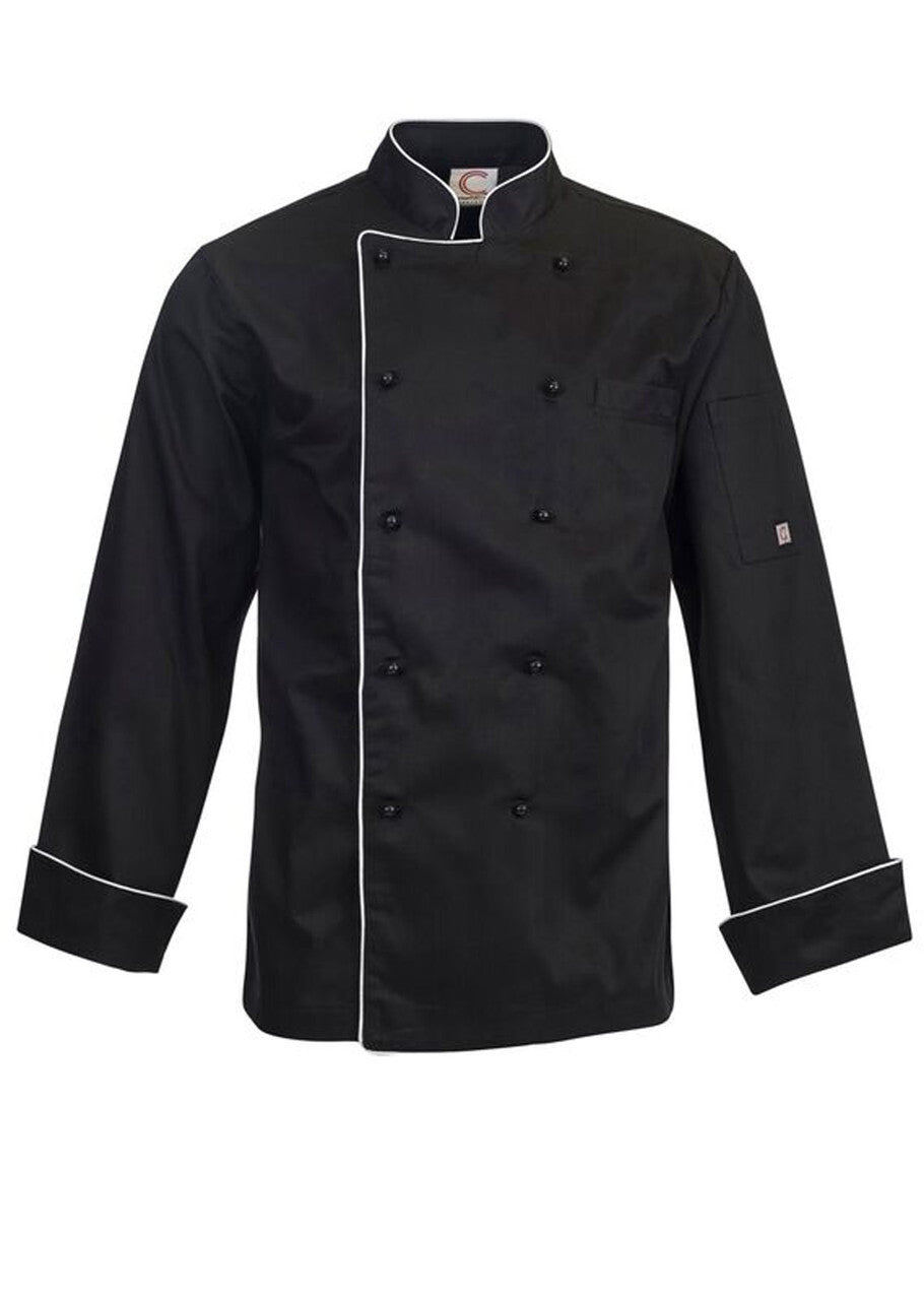 CJ037 Exec Chef Jacket With Piping