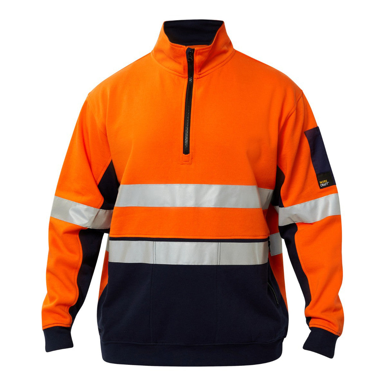 WT8018 Half Zip Cotton Pull Over
