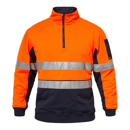 WT8013 Hi Vis 1/2 Zip Pullover Tape