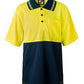 WSPK20 Kids S/S Two Tone Polo