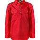 WSK131 Kids Half Placket Full Col Sht