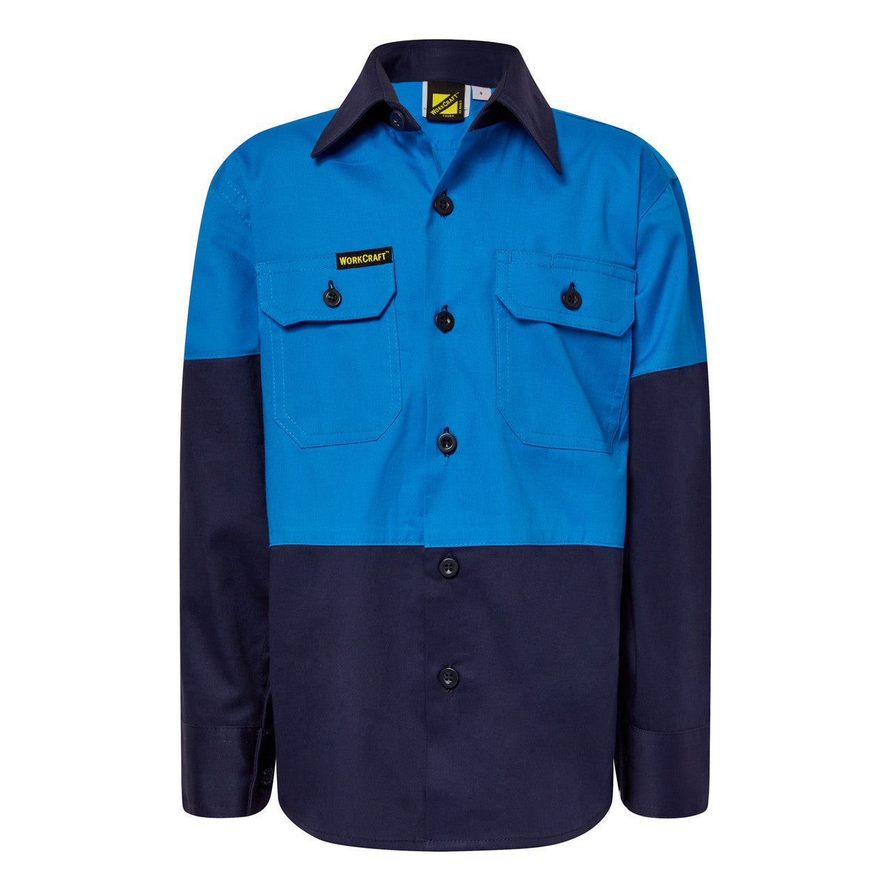 WSK128 Kids Two Tone Shirt
