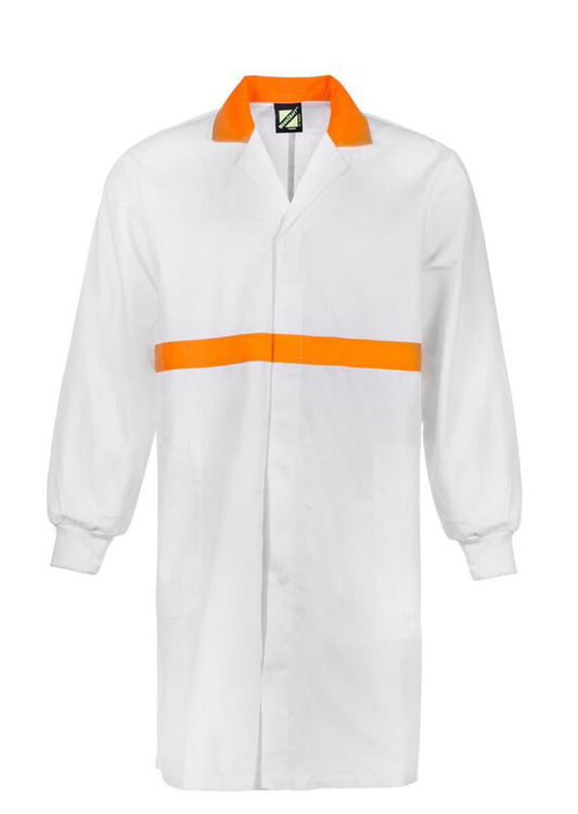 WJ3085 Dustcoat L/S With Knit Cuff