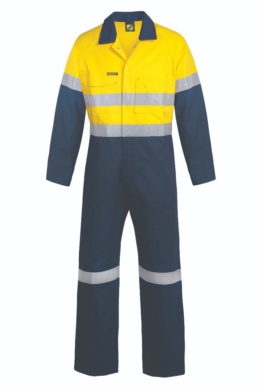 WC6093 Hi Vis Coverall Csr Tape Stout