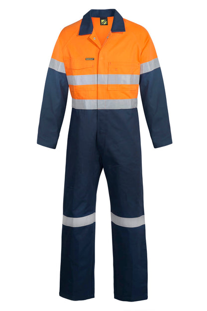 WC6093 Hi Vis Coverall Csr Tape Regular