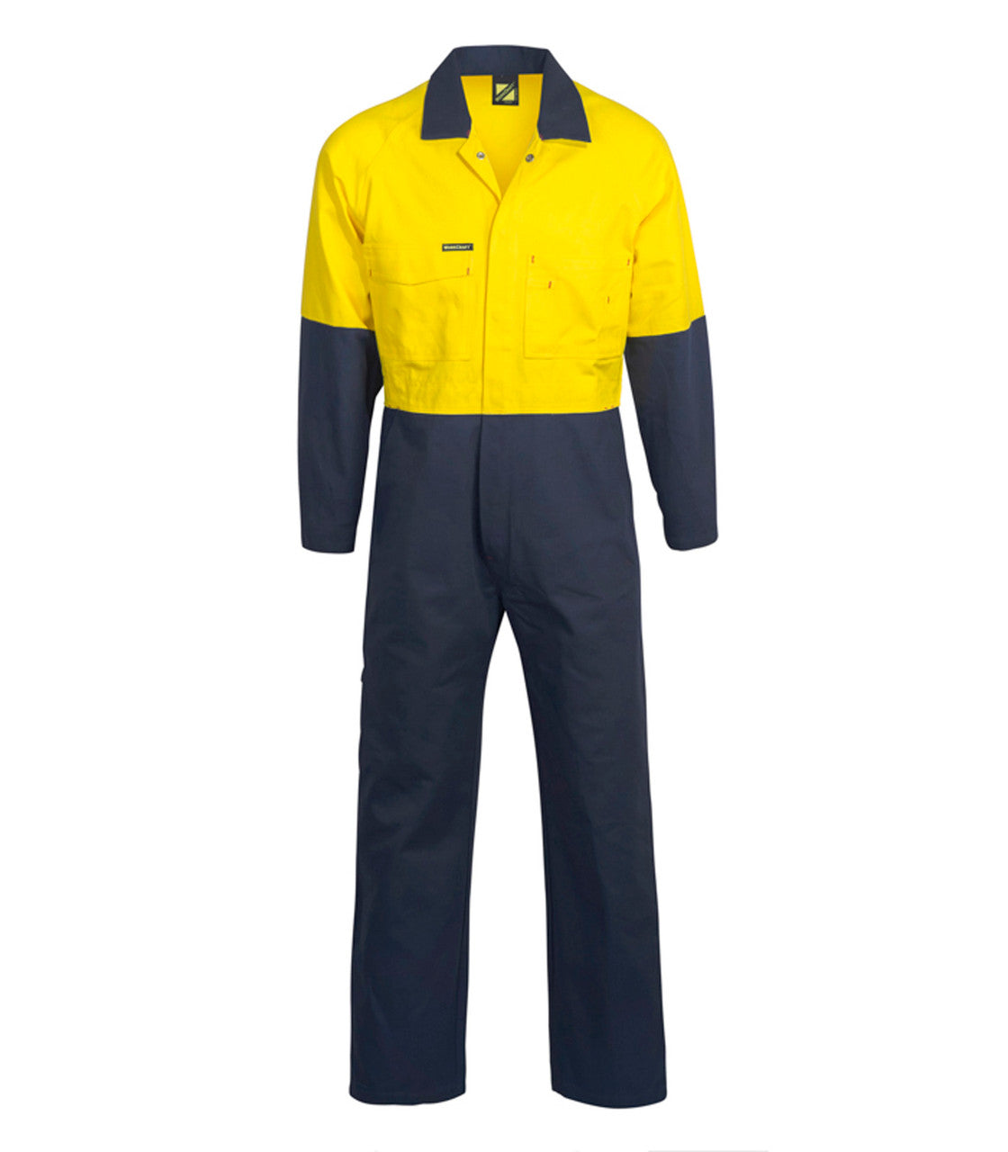 WC3059 Hi Vis P/C Coveralls Stout