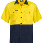 WS4248 Cotton S/S Shirt W Mesh Insert