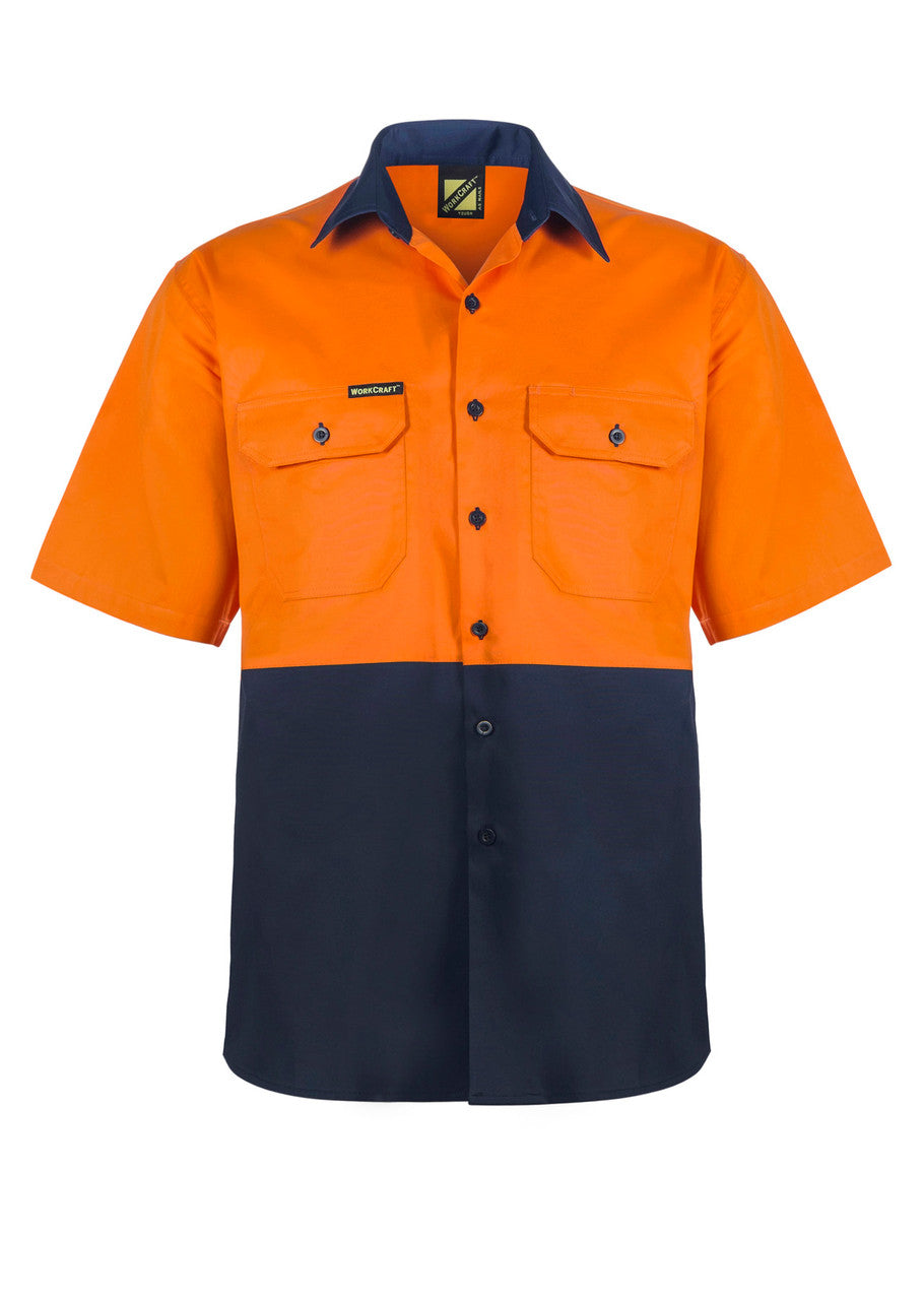 WS4248 Cotton S/S Shirt W Mesh Insert