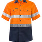 WS4001 Two Tone S/S Shirt W Csr Tape