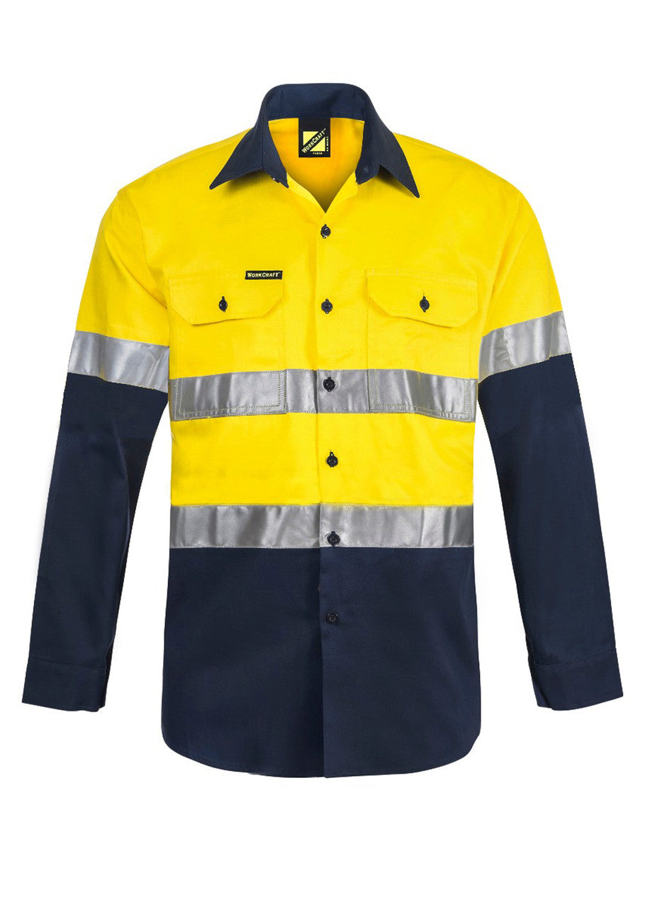 WS4000 Two Tone L/S Shirt W Csr Tape
