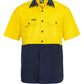 WS3023 Two Tone Short Sleeve Shirt