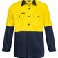 WS3022 Two Tone Long Sleeve Shirt