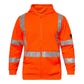 WT8016 Hi Vis Hoodie W/ X-Tape