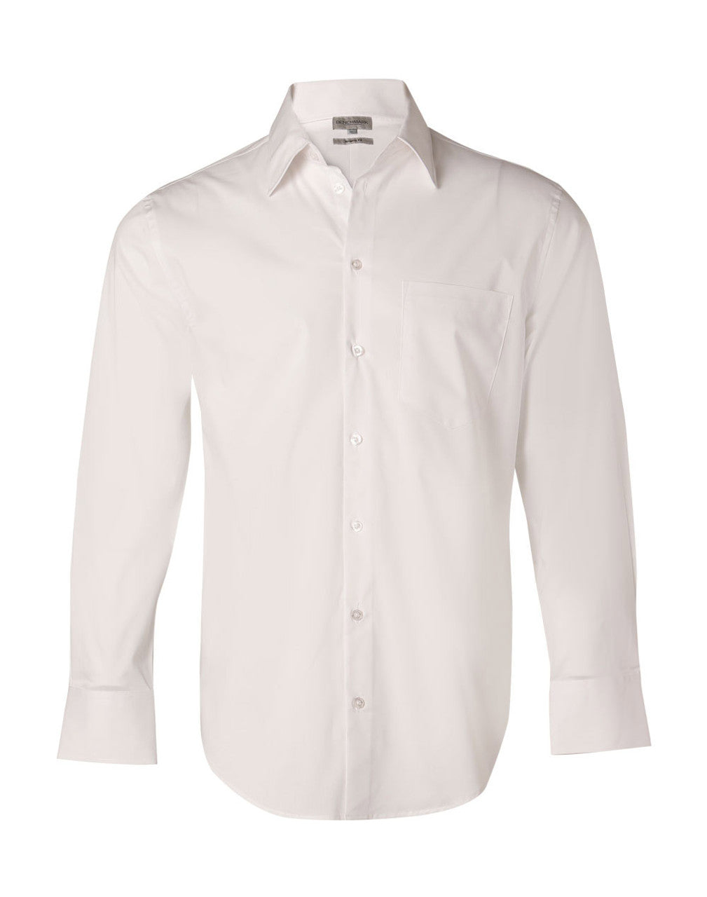 M7020L Men's Cotton/Poly Stretch Long Sleeve Shirt