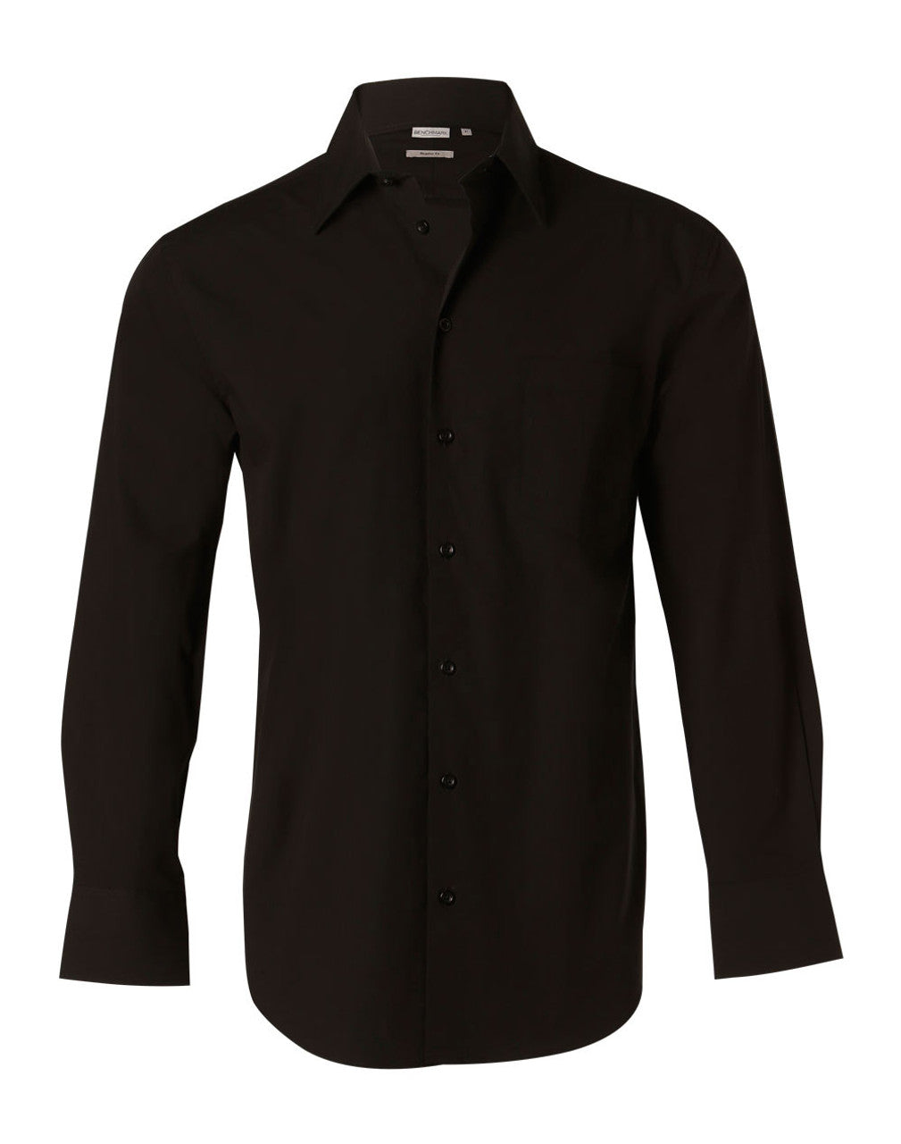 M7020L Men's Cotton/Poly Stretch Long Sleeve Shirt
