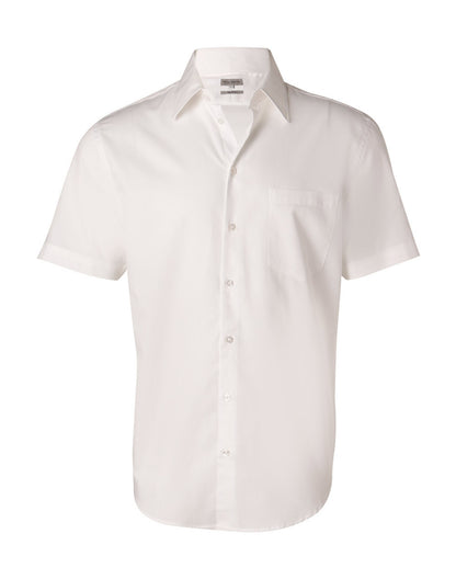 M7030S Men's Fine Twill Short Sleeve Shirt