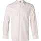 M7100L Men's Self Stripe Long Sleeve Shirt