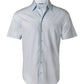 M7100S Men's Self Stripe Short Sleeve Shirt