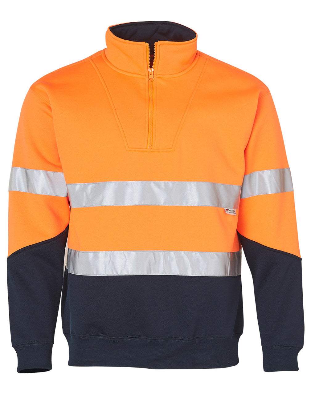 SW14 HI-VIS LONG SLEEVE FLEECE SWEATNG SLEEVE FLEECE SWEAT