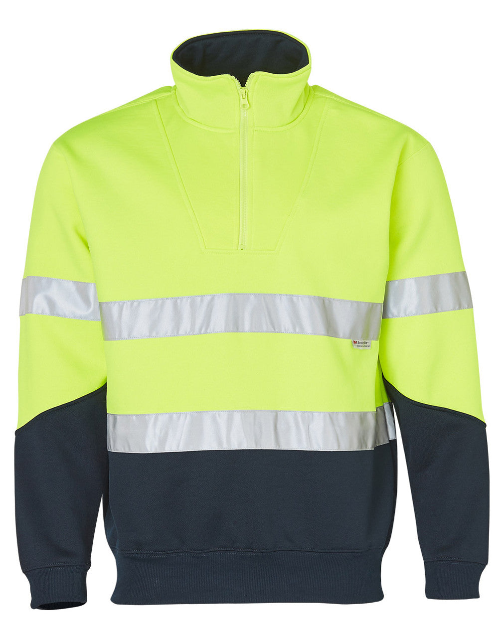 SW14 HI-VIS LONG SLEEVE FLEECE SWEATNG SLEEVE FLEECE SWEAT