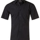 M7221 Men's Pin Stripe Short Sleeve Shirt