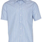 M7231 Men's Balance Stripe Short Sleeve Shirt