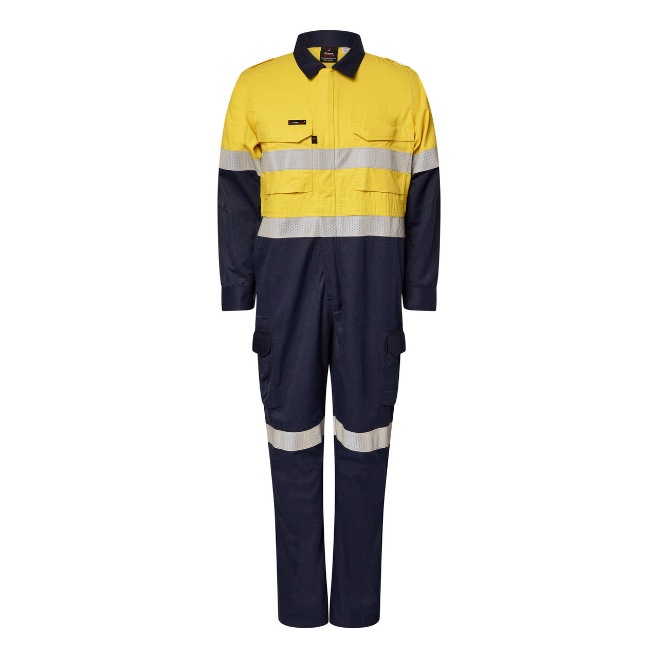 FCT005A Hrc2 Coverall With Tape Stout