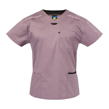 M88025 Unisex Stretch Scrub Top