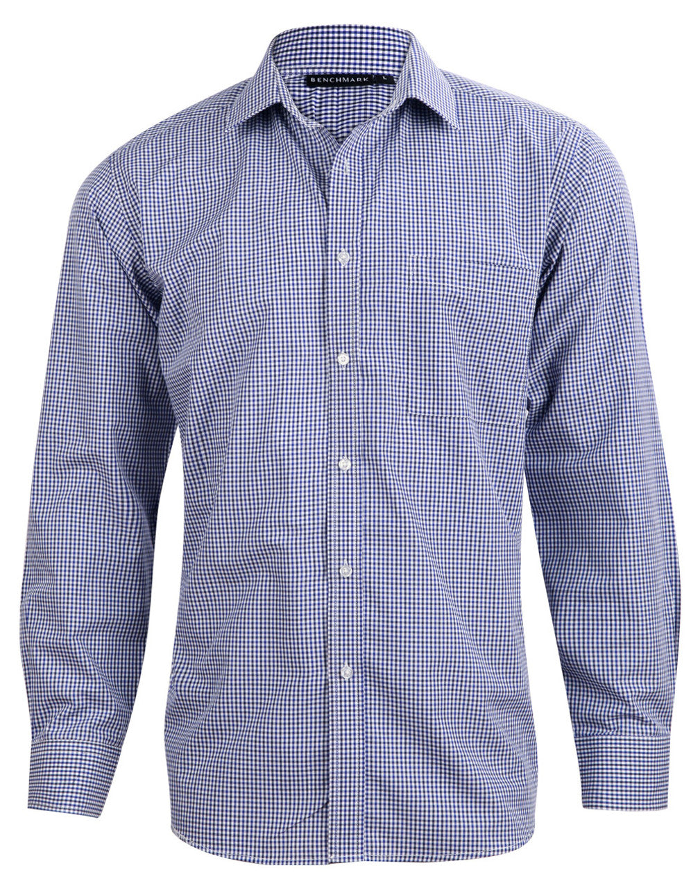 M7320L Men’s Multi-Tone Check Long Sleeve Shirt