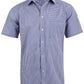 M7320S Men’s Multi-Tone Check Short Sleeve Shirt