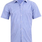 M7320S Men’s Multi-Tone Check Short Sleeve Shirt