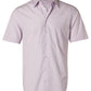 M7360S Men's Mini Check Short Sleeve Shirt