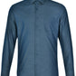 M7400L ASCOT MENS LONG SLEEVE DOT JACQUARD STRETCH SHIRT