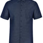 M7400S ASCOT MENS SHORT SLEEVE DOT JACQUARD STRETCH SHIRT
