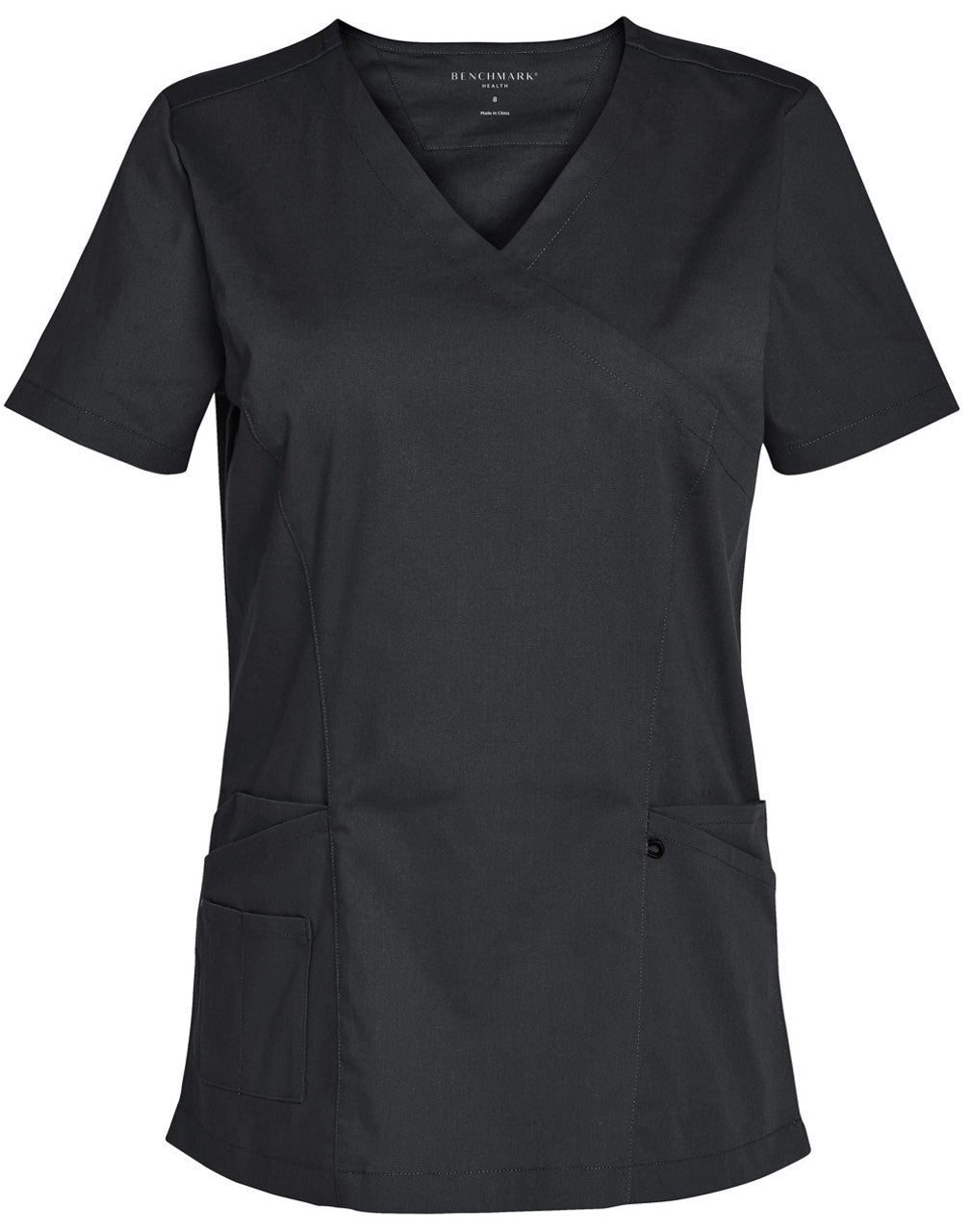 M7640 LADIES SCRUB TOP