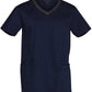 M7650 MENS V-NECK CONTRAST TRIM SCRUB TOP