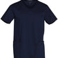 M7650 MENS V-NECK CONTRAST TRIM SCRUB TOP