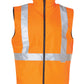 SW19A HI-VIS REVERSIBLE SAFETY VEST WITH 3M TAPES