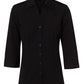 M8020Q Women's Cotton/Poly Stretch 3/4 Sleeve Shirt