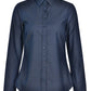 M8400L ASCOT LADIES LONG SLEEVE DOT JACQUARD STRETCH SHIRT