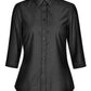 M8400Q ASCOT LADIES 3/4 SLEEVE DOT JACQUARD STRETCH SHIRT