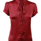 M8810 Women's Tie Neck Blouse