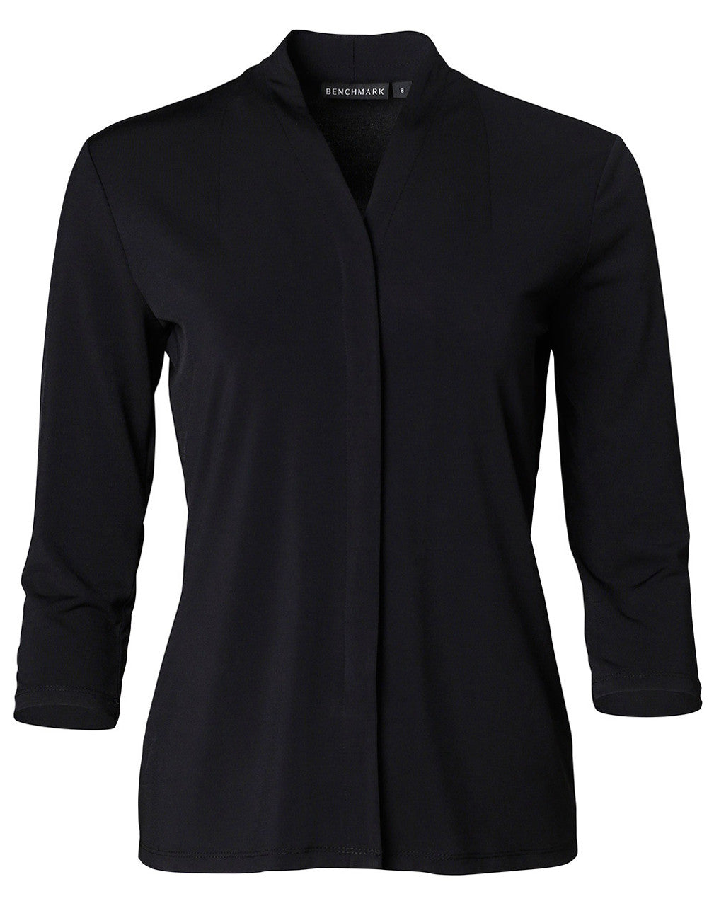 M8830 LADIES 3/4 SLEEVE STRETCH KNIT TOP ISABEL