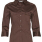 M8913 Women's 3/4 Sleeve Military Shirt